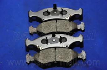 Комплект тормозных колодок, дисковый тормоз PARTS-MALL