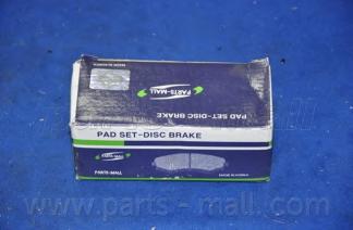 Комплект тормозных колодок, дисковый тормоз PARTS-MALL PKC-017