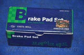 Комплект тормозных колодок, дисковый тормоз PARTS-MALL