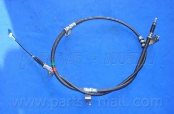 Трос, стояночная тормозная система PARTS-MALL PTA-253