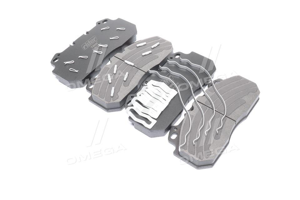 Колодка торм. диск. twin (компл. на ось) rvi magnum,premium, volvo, ror (rider) RIDER