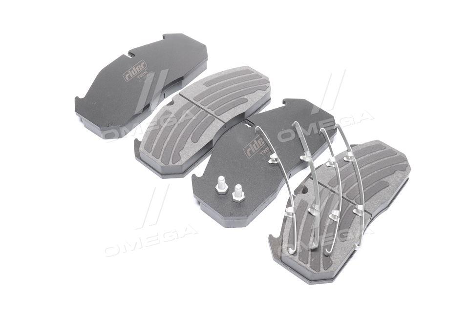 Колодка торм. диск. twin (компл. на ось) man, mb, kassbohrer, rvi (rider) RIDER