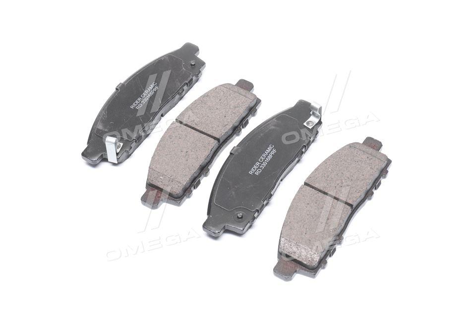 Колодка торм. диск. ceramic mitsubishi l200 07- передн. (rider) RIDER