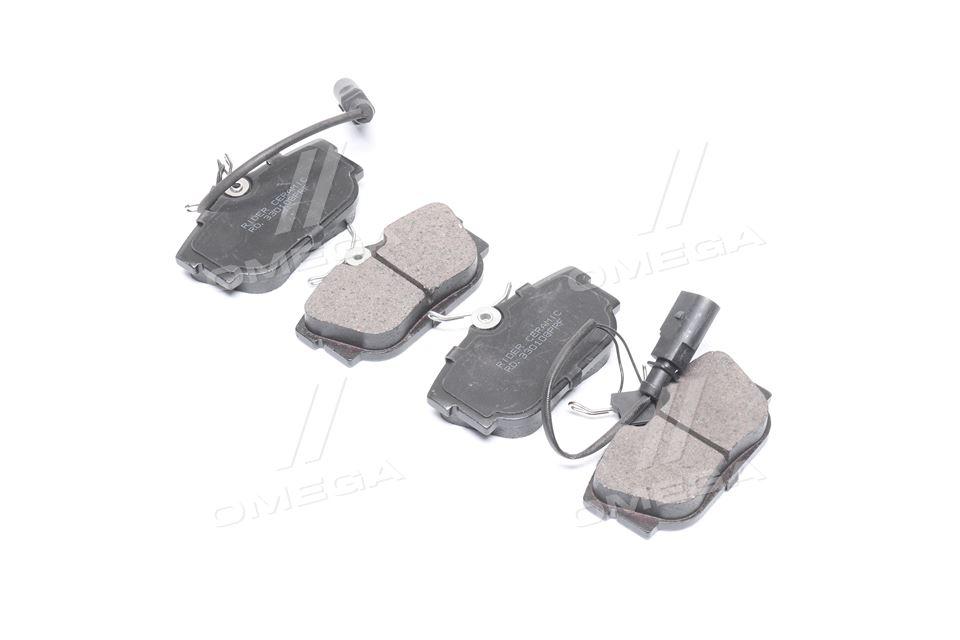 Колодка торм. диск. ceramic vw transporter (t4) 90-03 задн. с датчиком (rider) RIDER