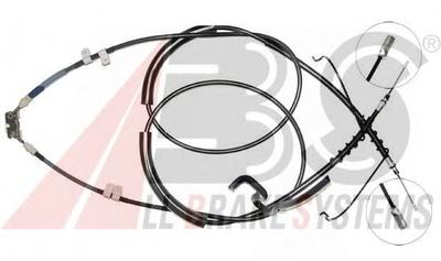 Трос, стояночная тормозная система A.B.S. K17725