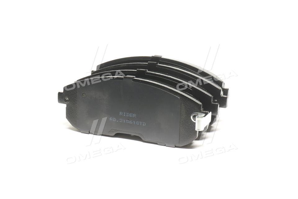 Колодка торм. диск. standard nissan juke 10- передн. (rider) RIDER