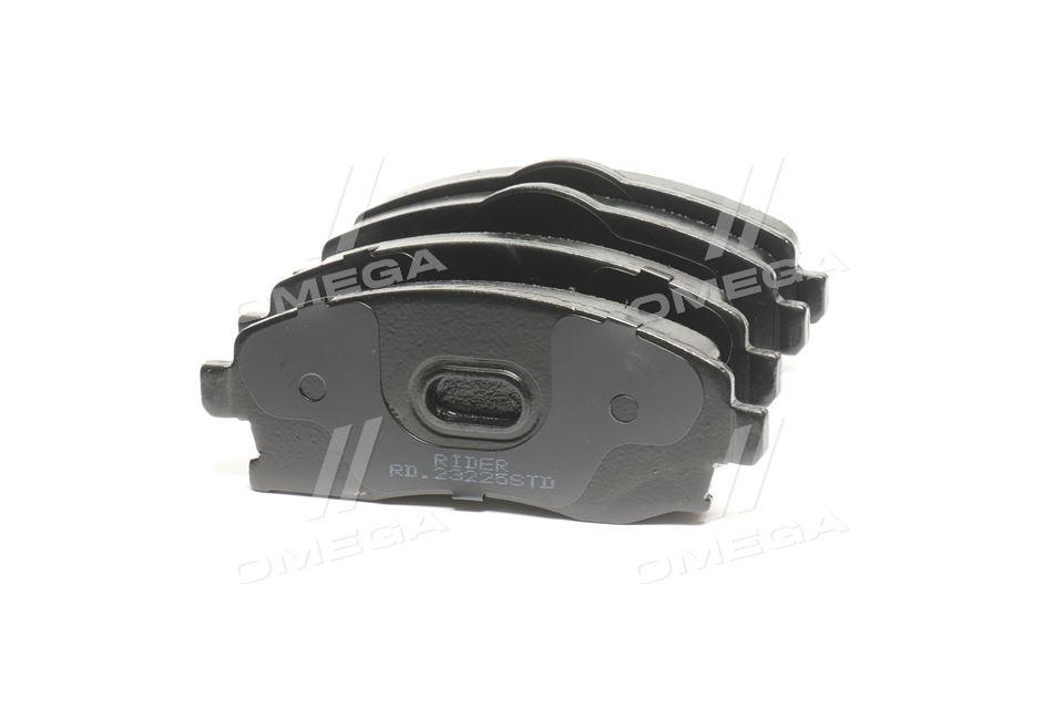 Колодка торм. диск. standard opel combo 01- передн. (rider) RIDER