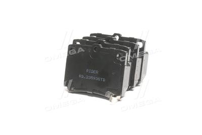 Колодка торм. диск. standard mitsubishi pajero sport 98- задн. (rider) RIDER RD.23593STD