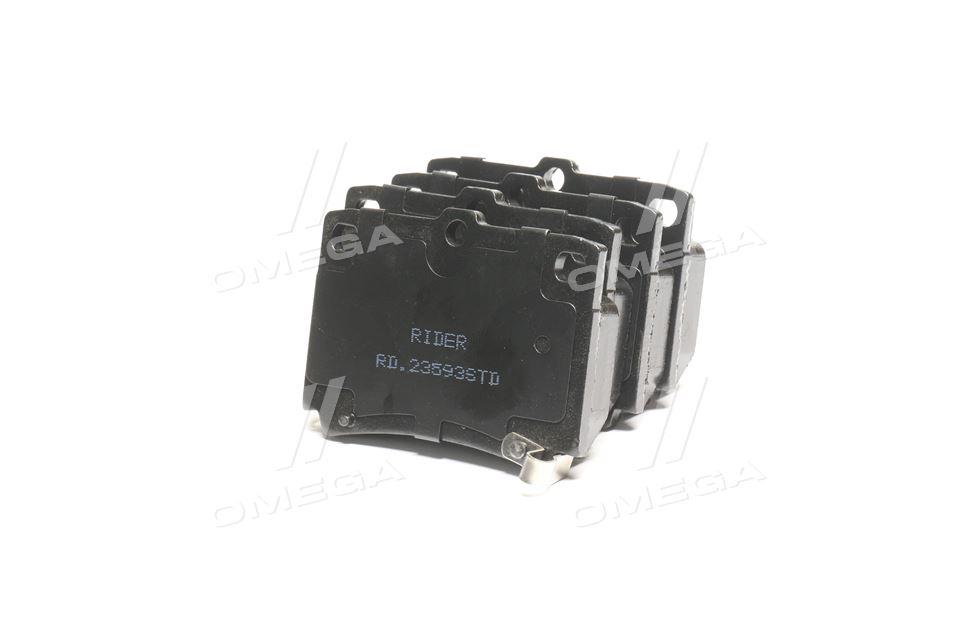 Колодка торм. диск. standard mitsubishi pajero sport 98- задн. (rider) RIDER