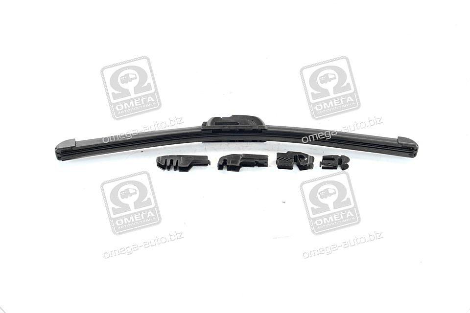 Щетка стеклоочистителя бескаркасная 15/375мм. (с адаптерами) <tempest> TEMPEST