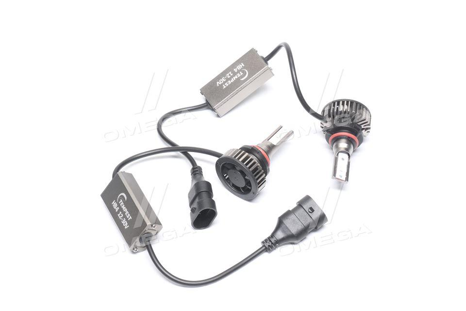 Лампа светодиодная hb4 (9006) led 6000k, 12v <tempest plus> TEMPEST