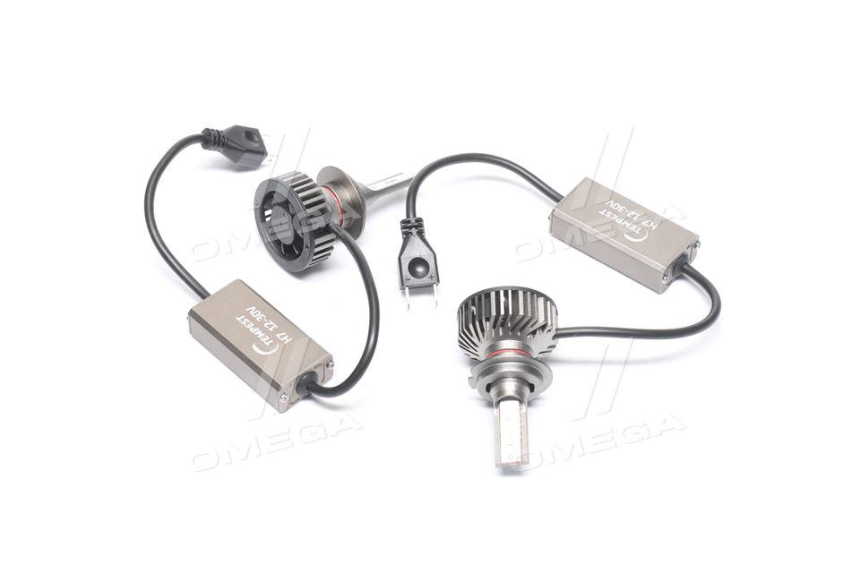 Лампа светодиодная h7 led 6000k, 24v <tempest plus> TEMPEST