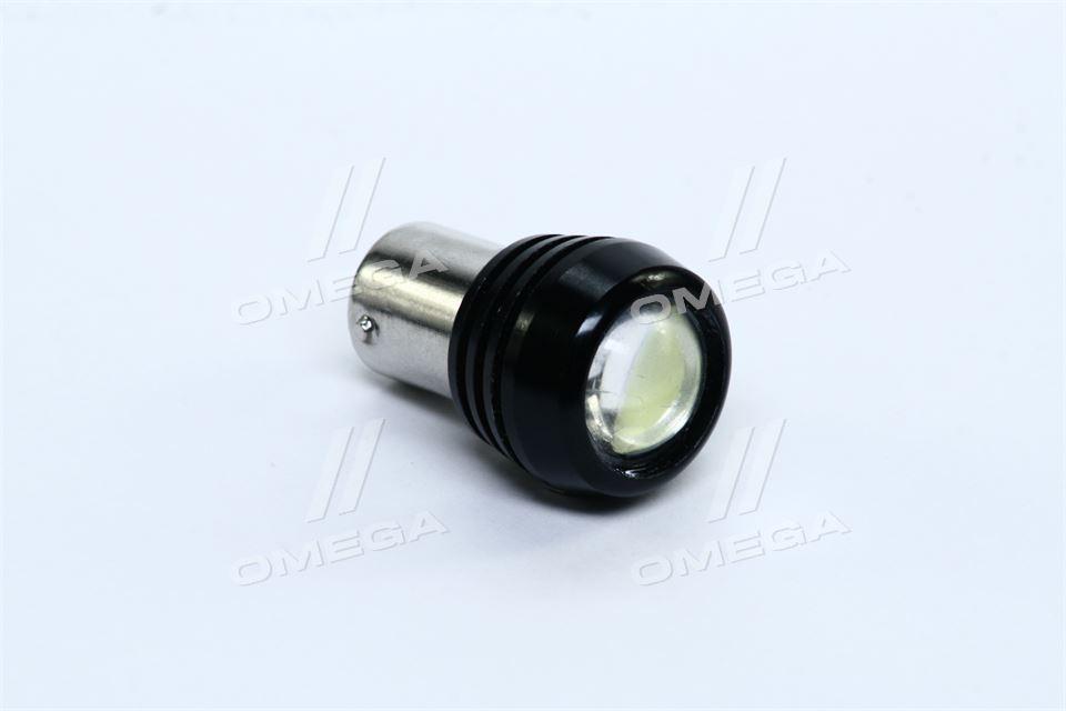 Лампа led задний ход(линза) 1smd ba15s 12v white <tempest> TEMPEST