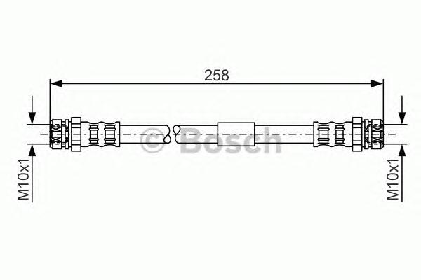 Тормозной шланг BOSCH