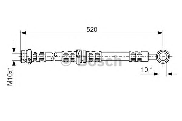 Тормозной шланг BOSCH