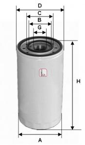 Масляный фильтр SOFIMA S3003DR