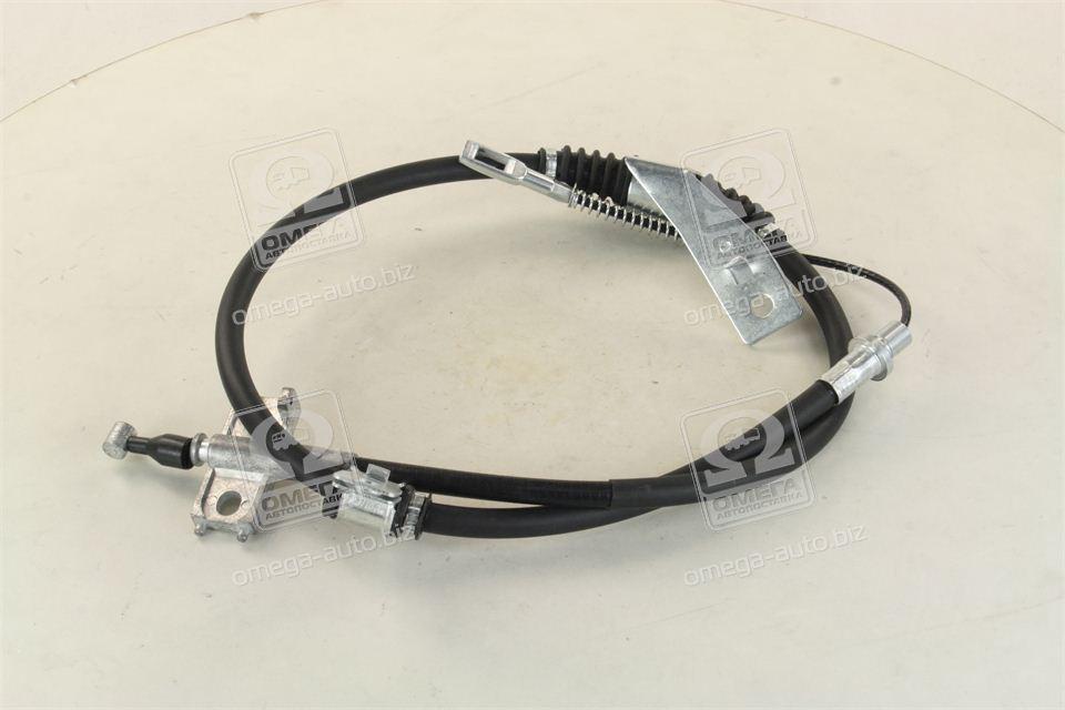 Трос ручного тормоза ssangyong kyron 06- прав., l=1217/901 (rider) RIDER