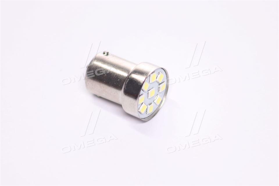 Лампа led указателей поворотов и стоп-сигналов 24v r5w ba15s 9smd white<tempest> TEMPEST