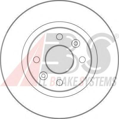 Тормозной диск A.B.S.