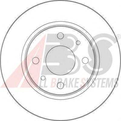 Тормозной диск A.B.S.
