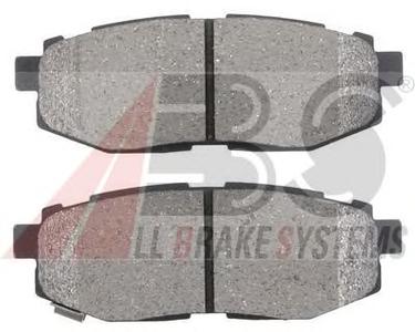 Комплект тормозных колодок, дисковый тормоз A.B.S. 37670