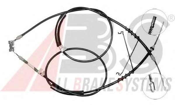 Трос, стояночная тормозная система A.B.S.
