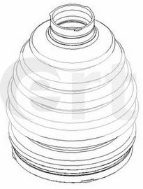 Комплект пылника, приводной вал ERT 500390T
