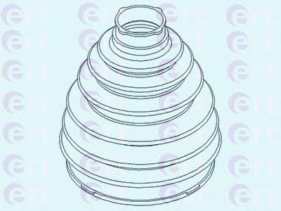 Комплект пылника, приводной вал ERT