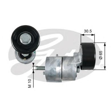 Натяжной ролик, поликлиновой  ремень GATES