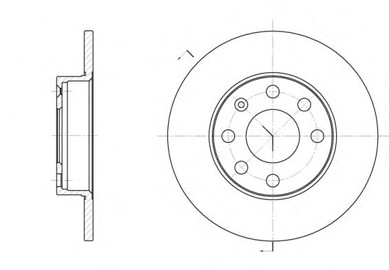 Тормозной диск REMSA