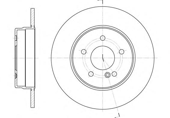 Тормозной диск REMSA