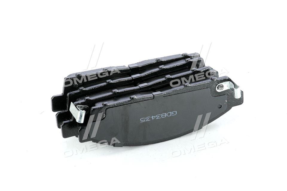 Колодка гальм. диск. standard mitsubishi l200 07- передн. (rider) RIDER