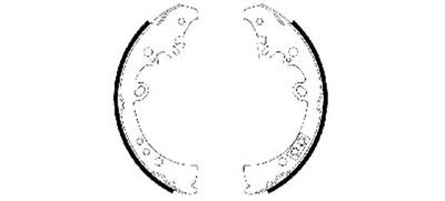 Комплект тормозных колодок TEXTAR 91066300