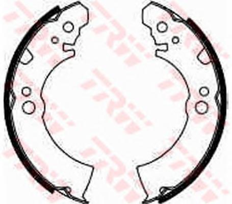 Комплект тормозных колодок TRW