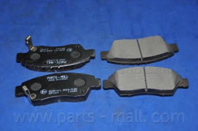 Комплект тормозных колодок, дисковый тормоз PARTS-MALL