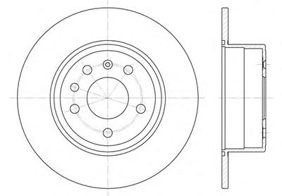 Тормозной диск REMSA 6487.00