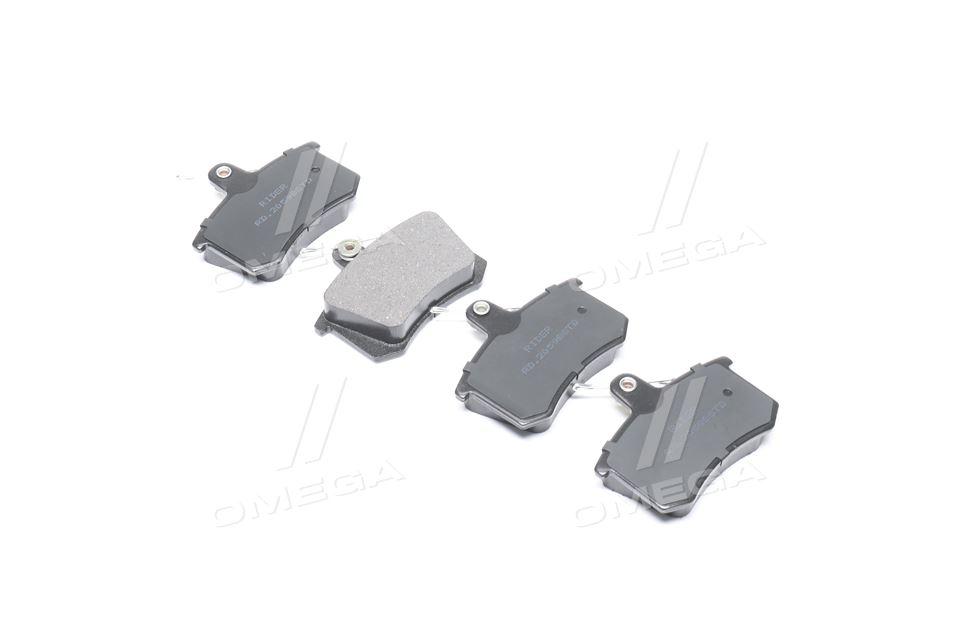 Колодка гальм. диск. standard audi 80, 100 -94 задн. (rider) RIDER