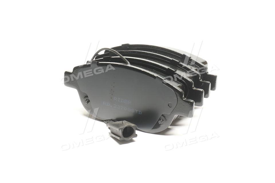 Колодка гальм. диск. standard fiat doblo 10- передн. (rider) RIDER