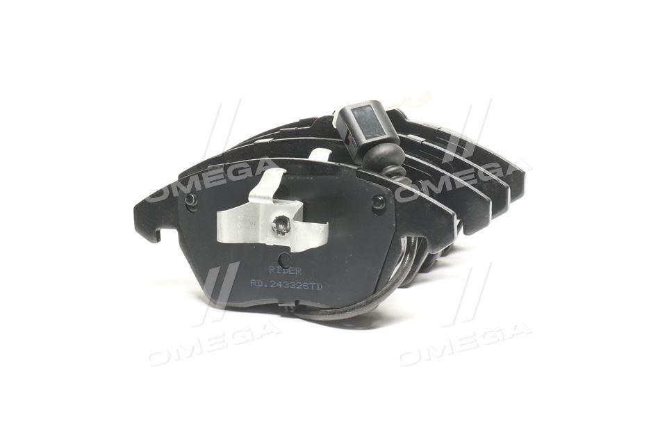 Колодка гальм. диск. standard vw tiguan 07- передн. (rider) RIDER