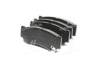 Колодка гальм. диск. standard hyundai santa fe 06- задн. (rider) RIDER RD.24488STD