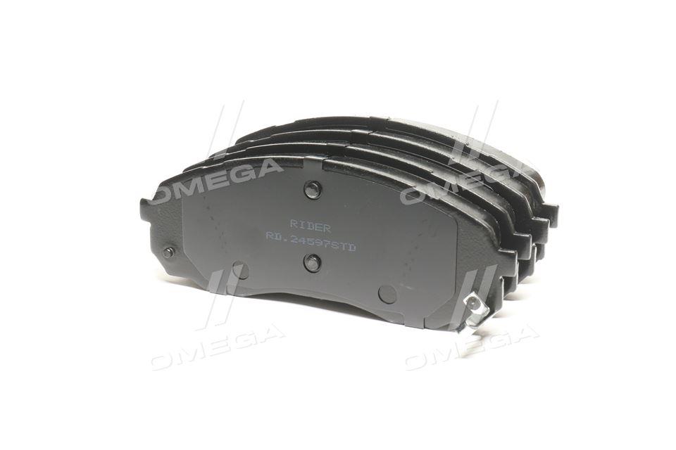 Колодка гальм. диск. standard hyundai h-1 97- передн. (rider) RIDER