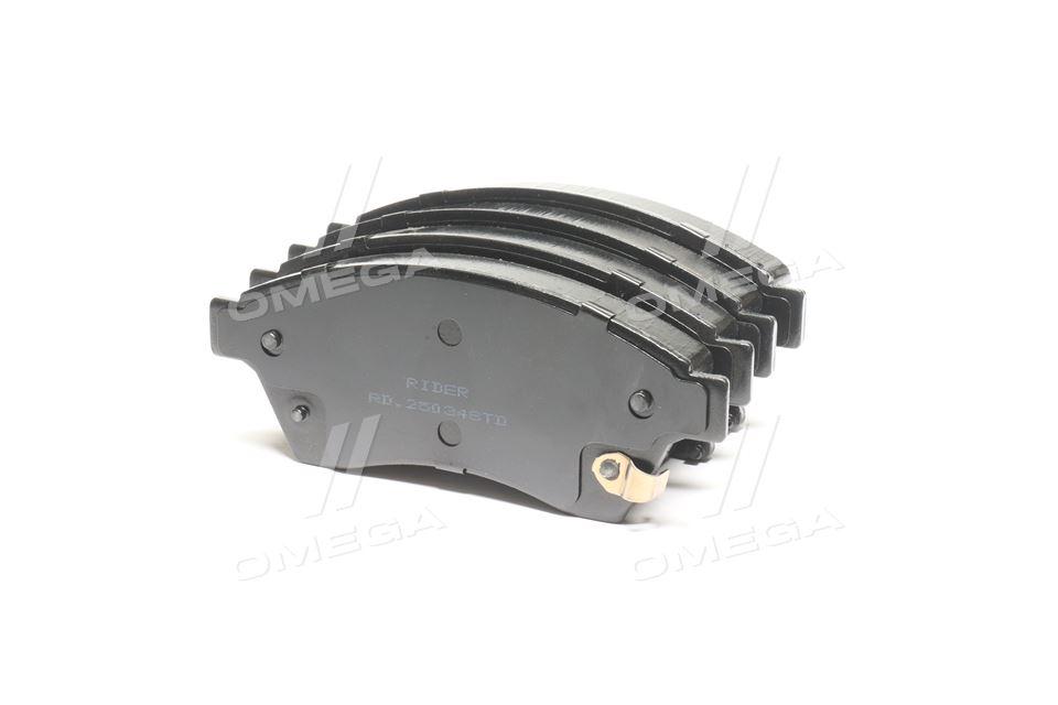 Колодка гальм. диск. standard opel astra j 10-, chevrolet cruze передн./задн. (rider) RIDER