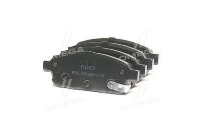 Колодка гальм. диск. standard chevrolet cruze, opel astra j 09 - задн. (rider) RIDER RD.25096STD