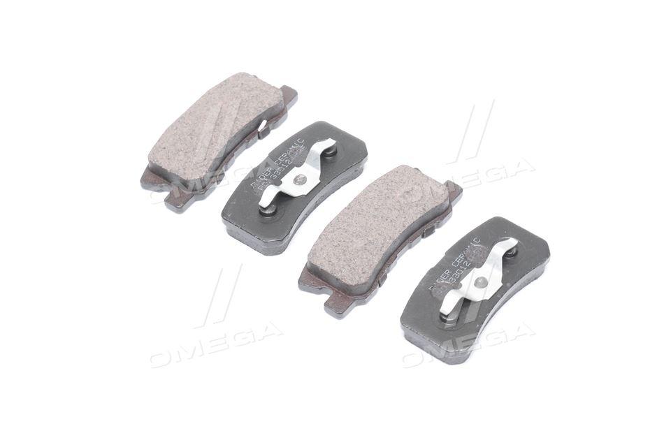 Колодка гальм. диск. ceramic mitsubishi outlander/pajero/grandis задн. (rider) RIDER