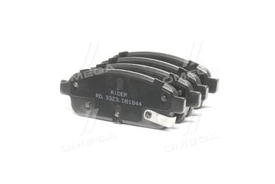 Колодка гальм. диск. chevrolet cruze, opel astra j 09 - задн. (rider) RIDER RD.3323.DB1844