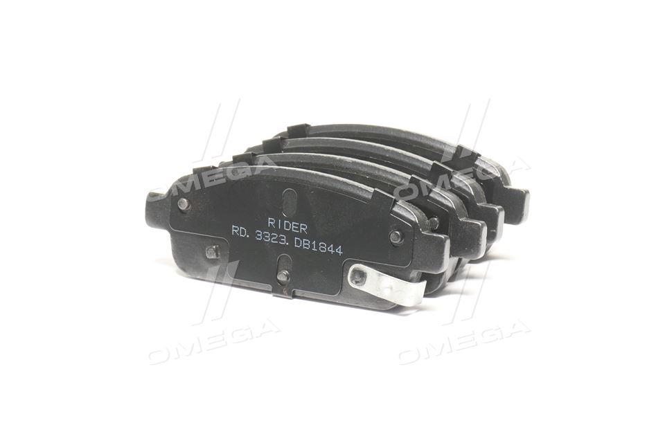 Колодка гальм. диск. chevrolet cruze, opel astra j 09 - задн. (rider) RIDER