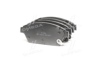 Колодка гальм. диск. opel astra j 10-, chevrolet cruze передн./задн. (rider) RIDER RD.3323.DB1847