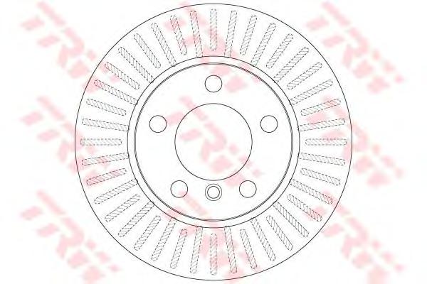 Тормозной диск TRW