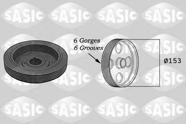 Ременный шкив, коленчатый вал SASIC