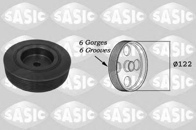 Ременный шкив, коленчатый вал SASIC 2154010